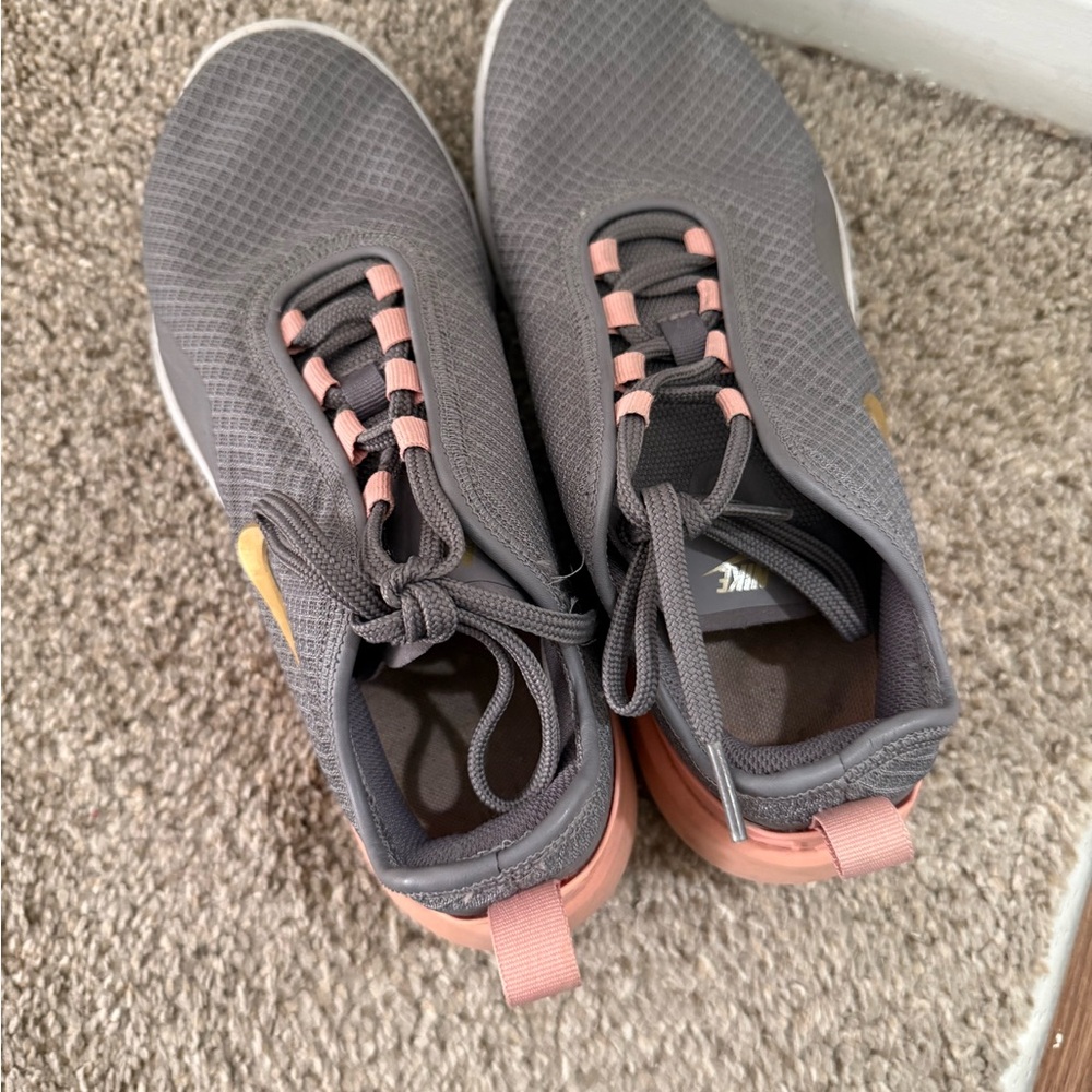 Nike Pink and Gray Athletic Shoes